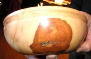 Keith Leonard's commended bowl